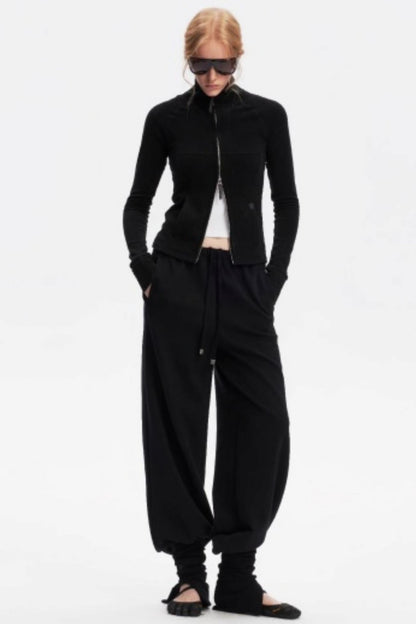 Minimalist Fleece Cycling Top