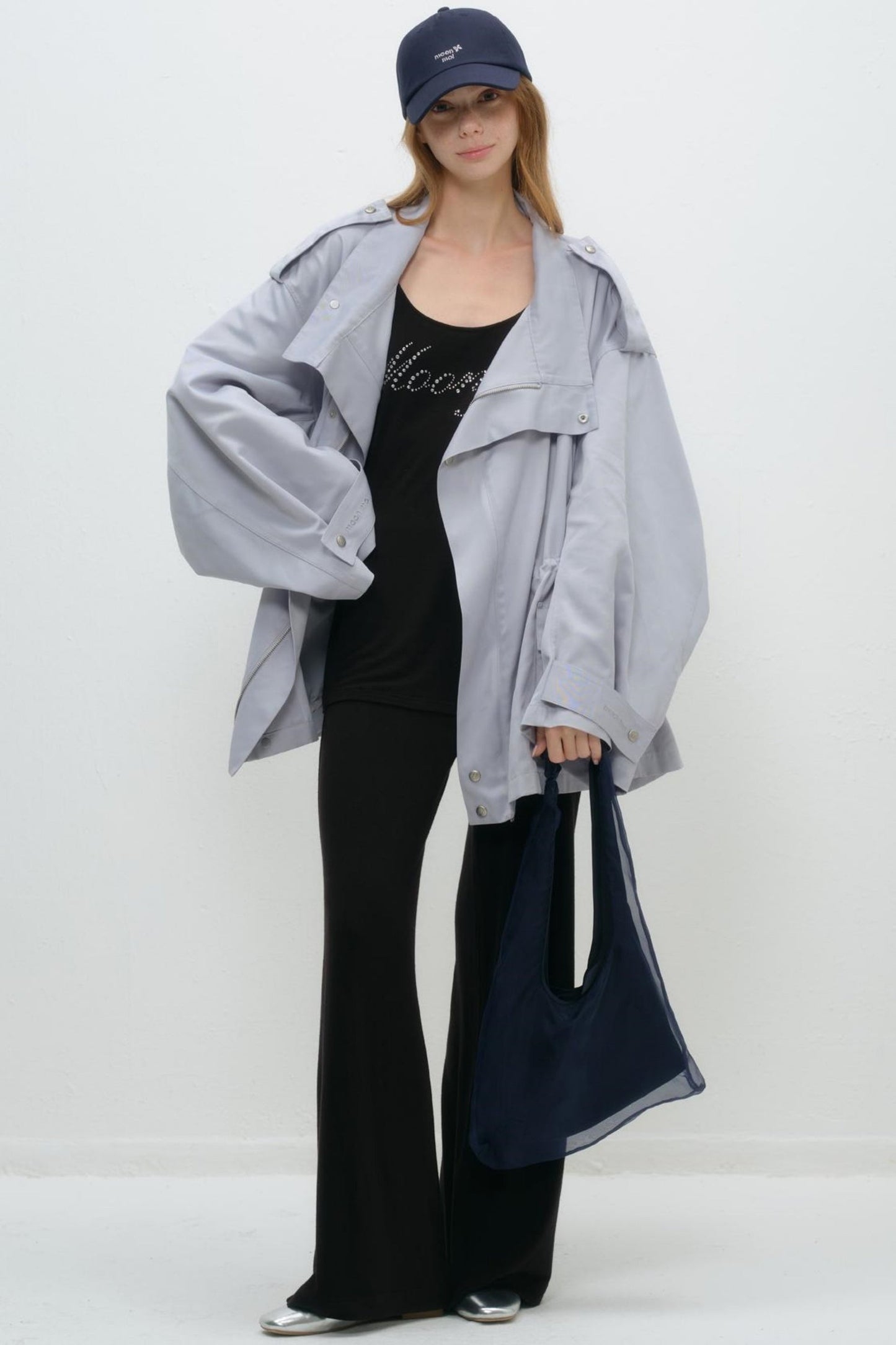 Floral Rhinestone Cap