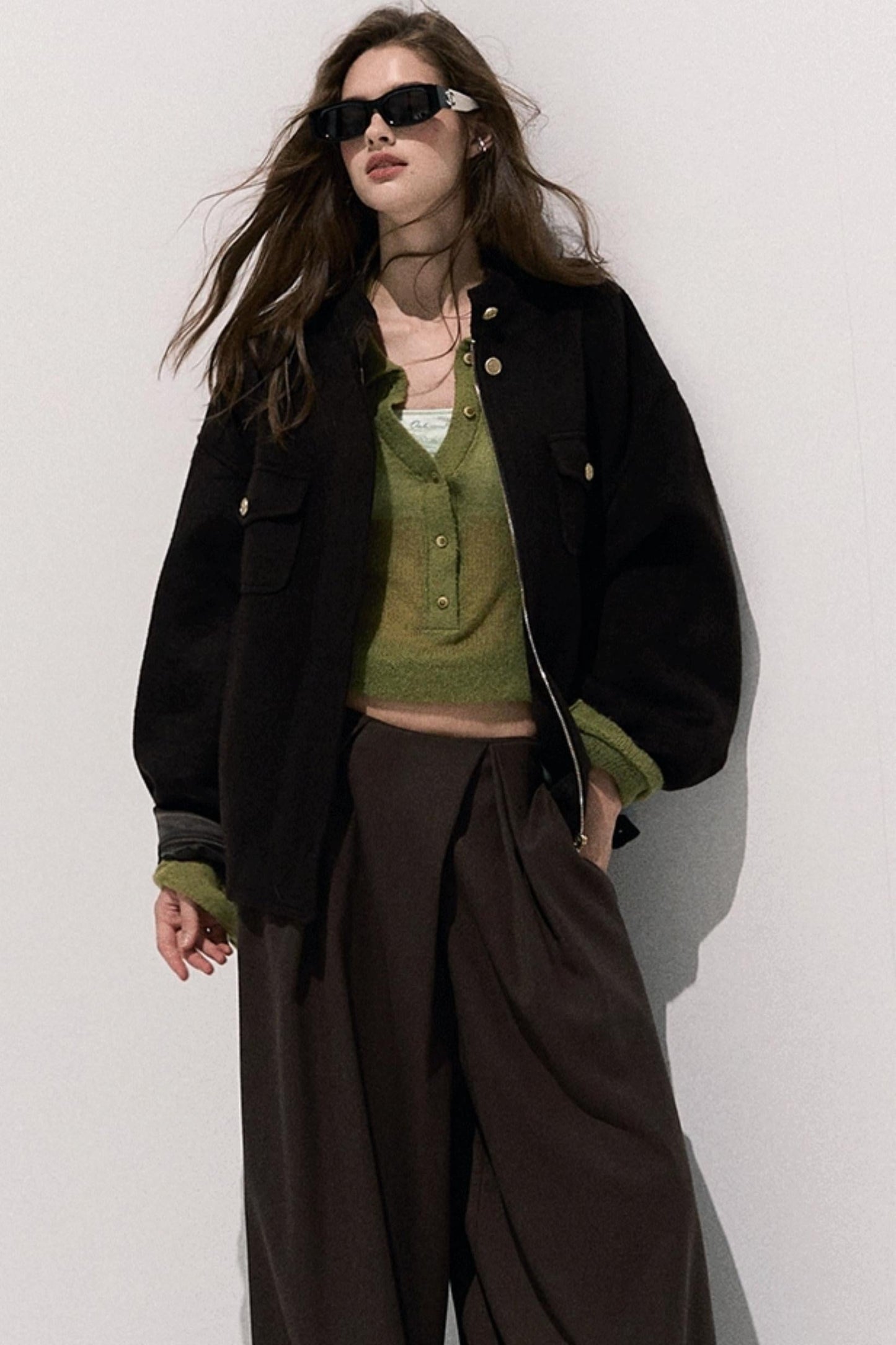 Atmosphere Wool Knit Top