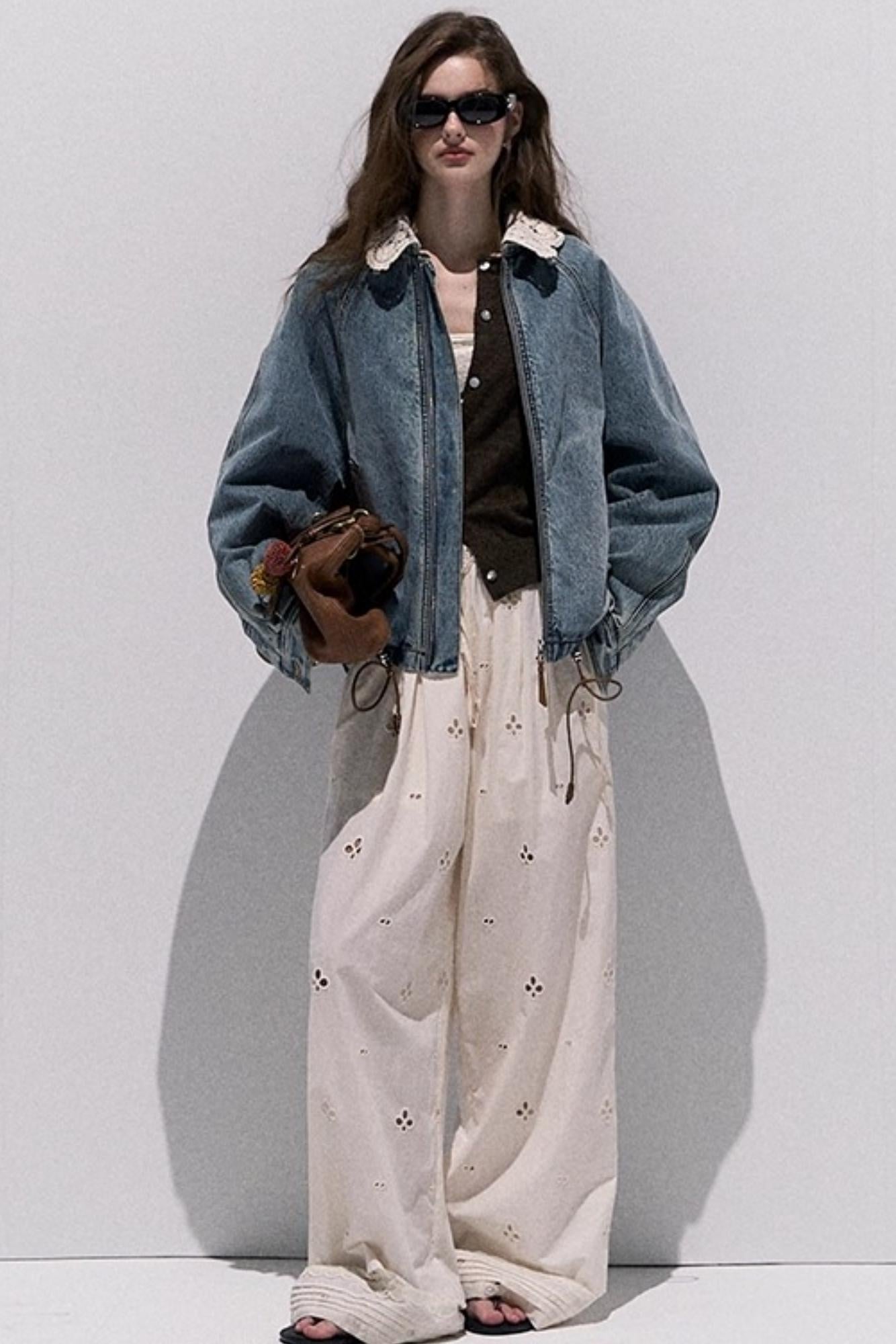 Vintage Wool Crewneck Cardigan