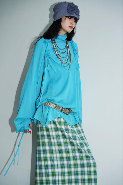 Sunscreen Lace-Up Shirt