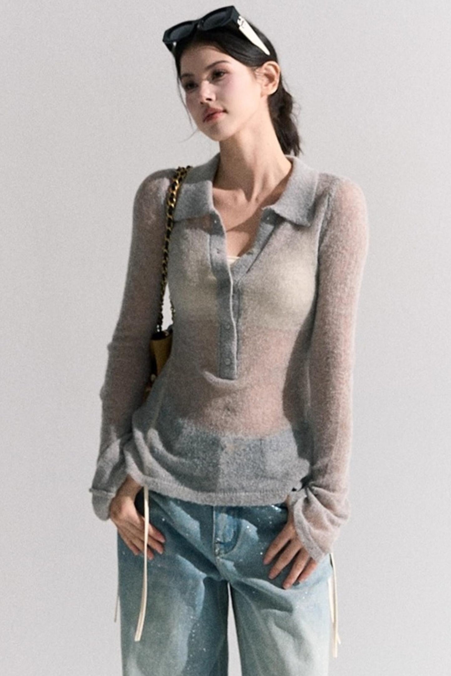 Atmosphere Wool Knit Top