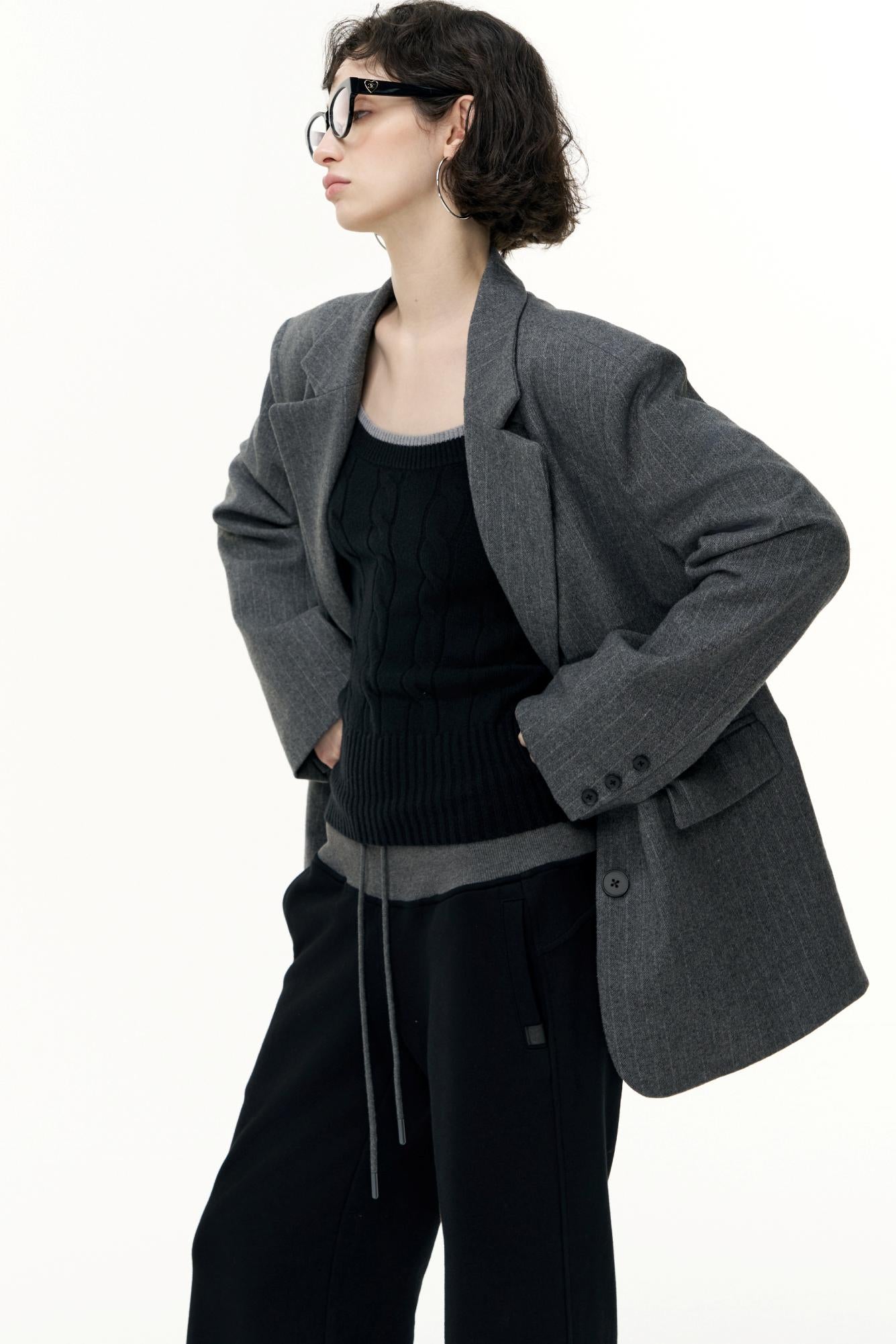 Classic Tweed Blazer