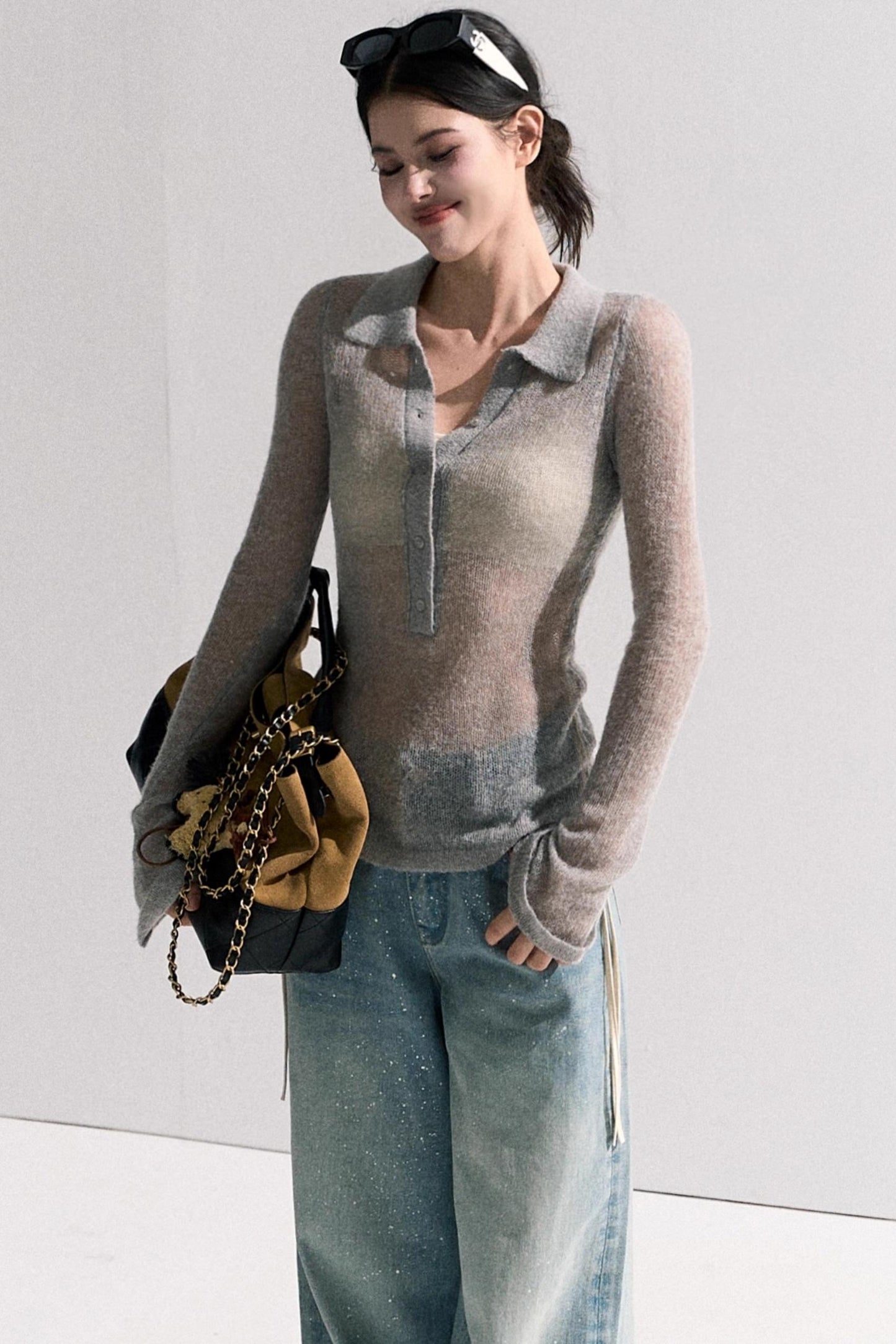 Atmosphere Wool Knit Top