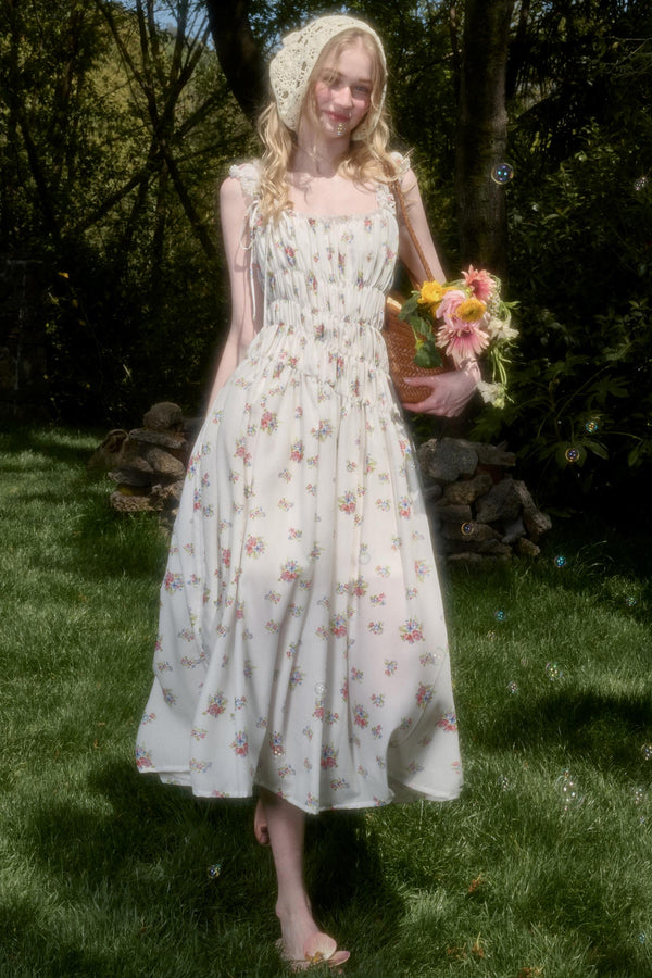 Healing Floral Maxi Dress