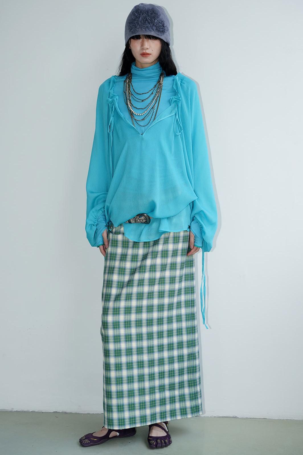 Sunscreen Lace-Up Shirt