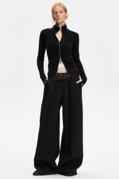 Minimalist Fleece Cycling Top