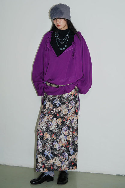 Sunscreen Lace-Up Shirt