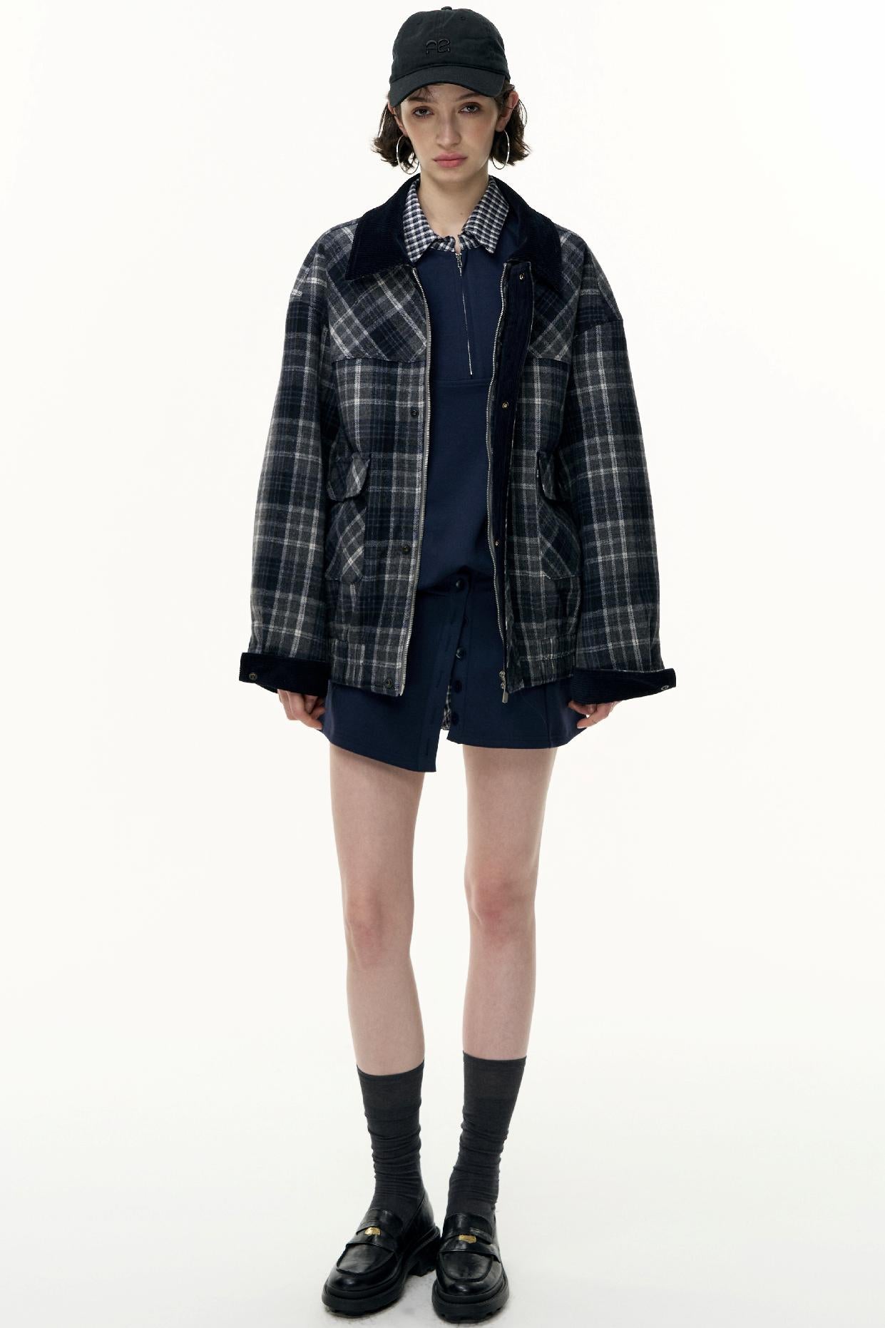 Pullover Sweatshirt Short Skirt Set-Up
