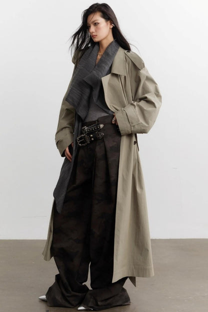 Urban Relaxed Long Trench Coat
