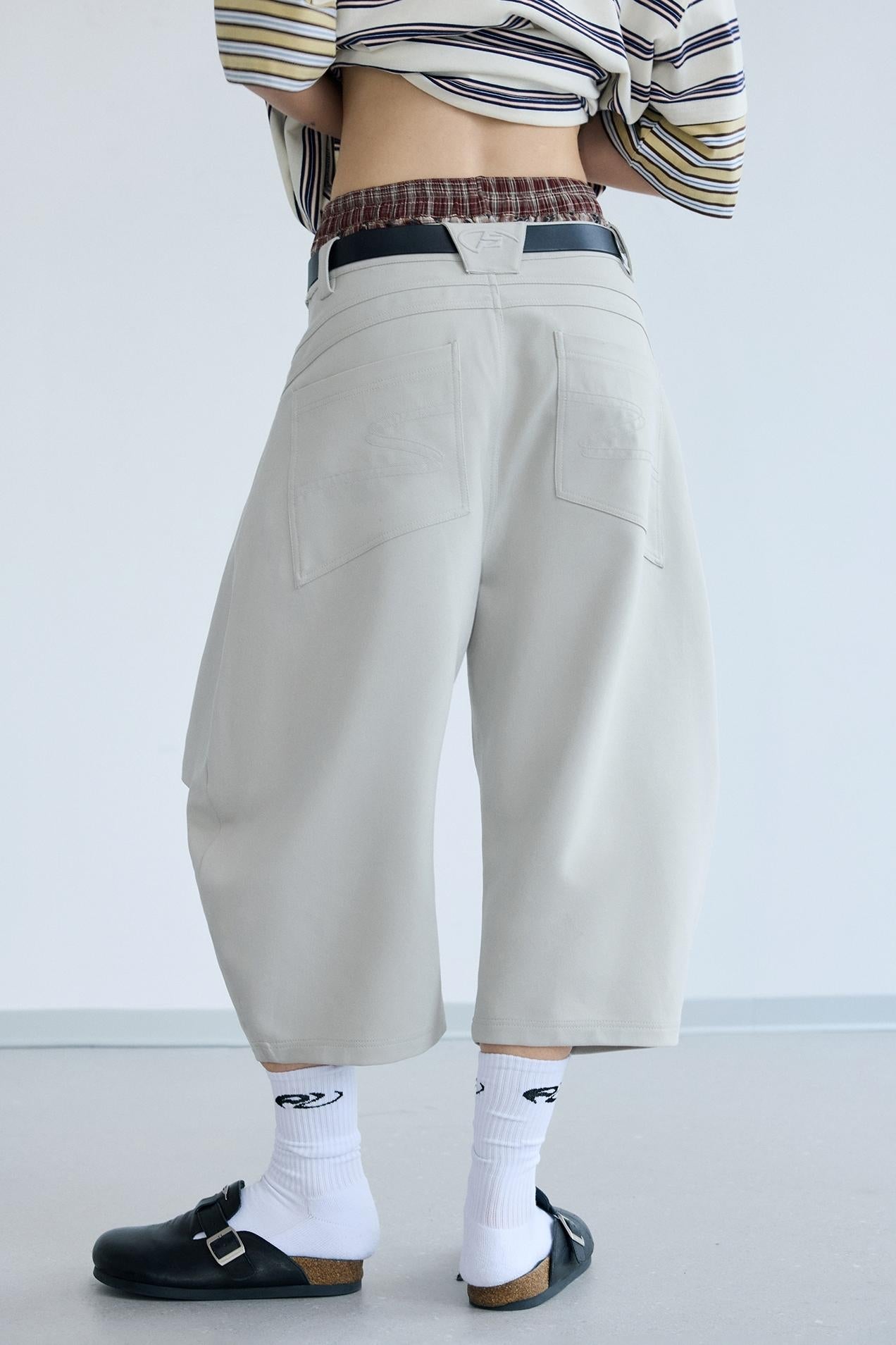 Wrinkle-Free Pleated Work Pants