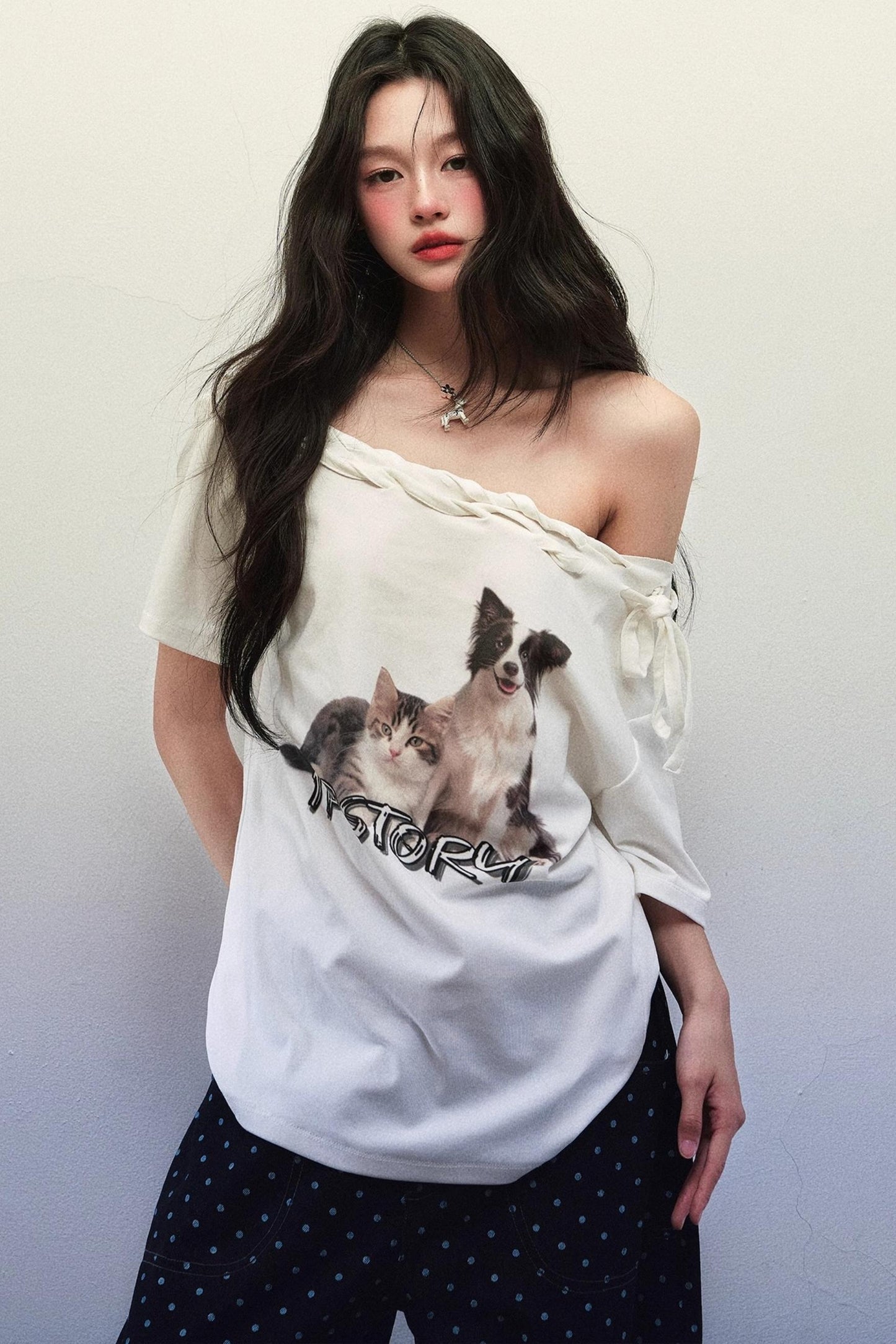 Summer Asymmetry Tee