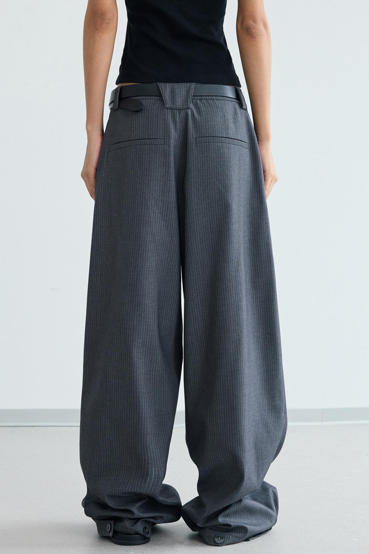 Vintage Draped Western Pants