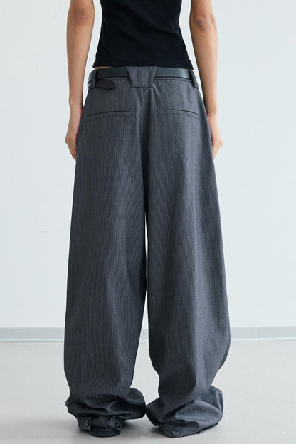 Vintage Draped Western Pants