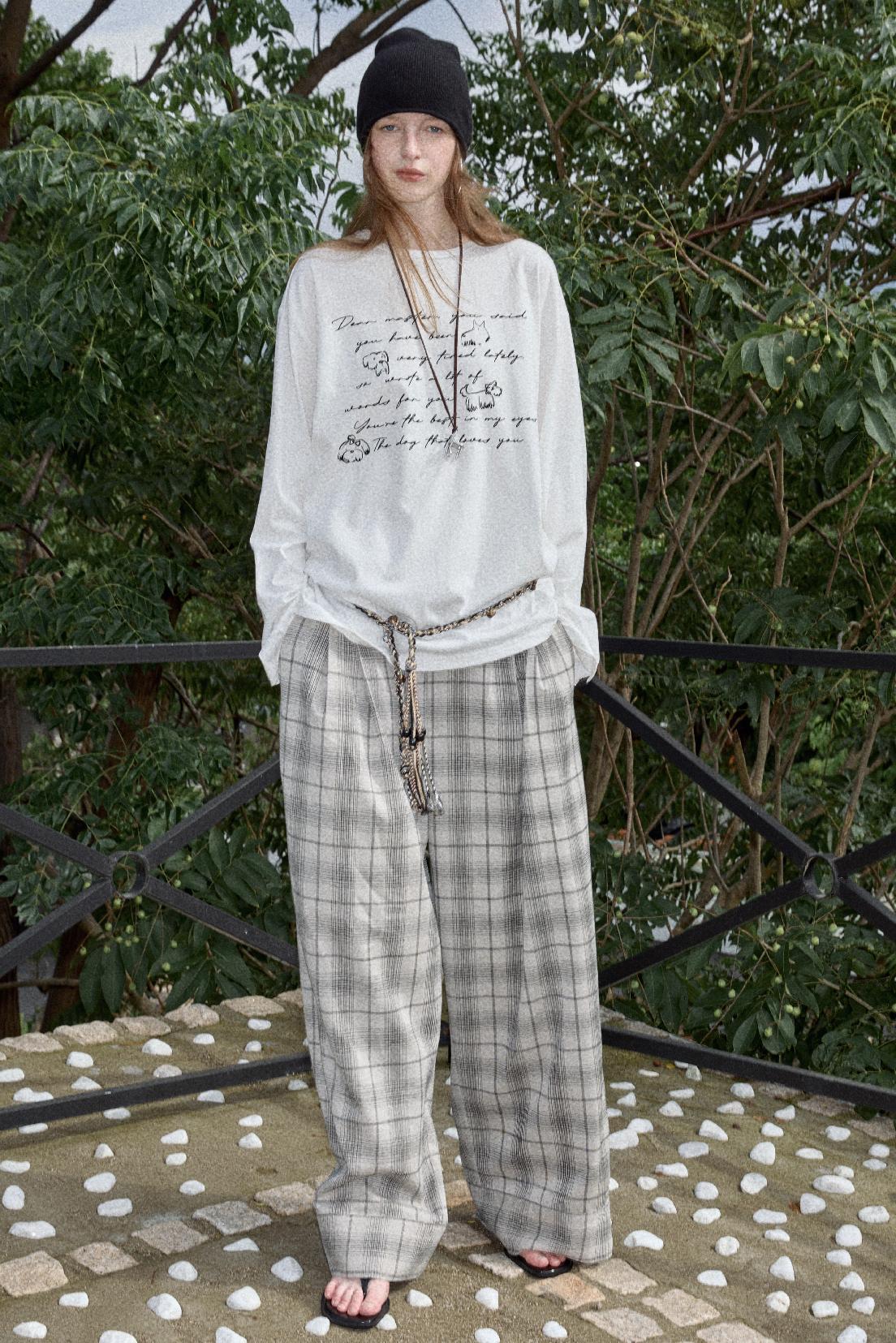 Long Sleeve Relaxed Fit Printed T-Shirt