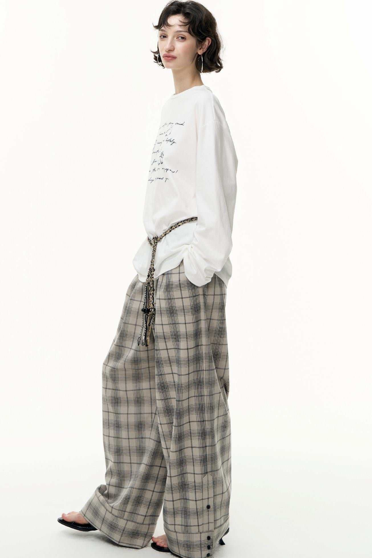 Long Sleeve Relaxed Fit Printed T-Shirt