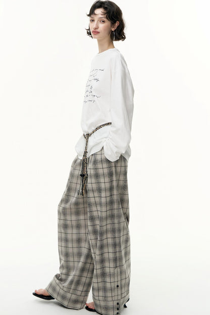 Long Sleeve Relaxed Fit Printed T-Shirt