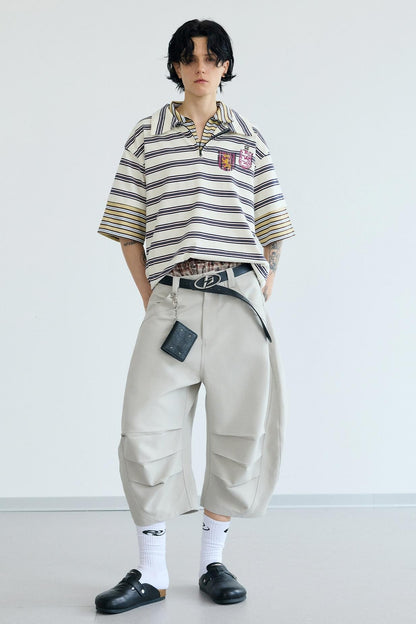 Wrinkle-Free Pleated Work Pants