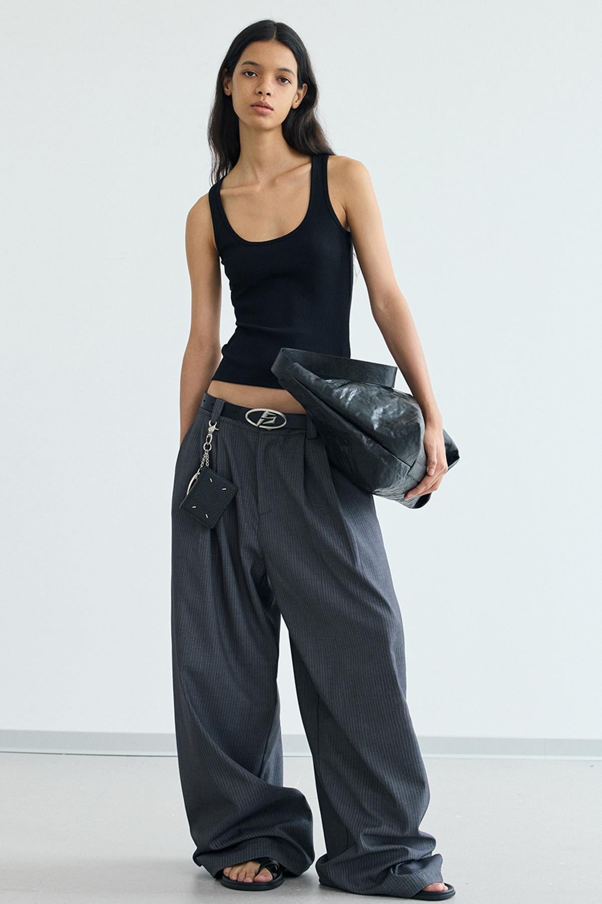 Vintage Draped Western Pants