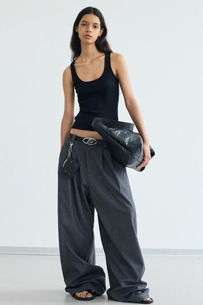 Vintage Draped Western Pants