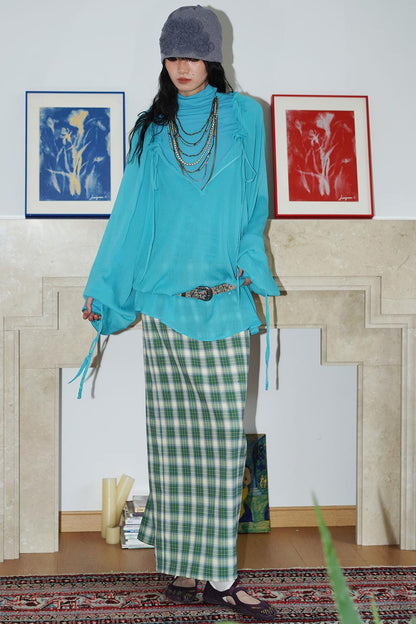 Sunscreen Lace-Up Shirt