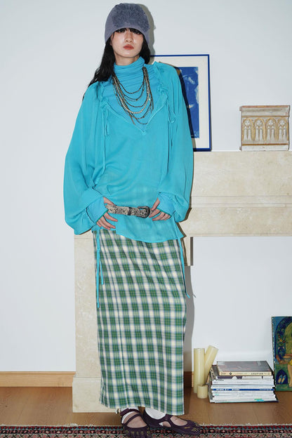 Sunscreen Lace-Up Shirt