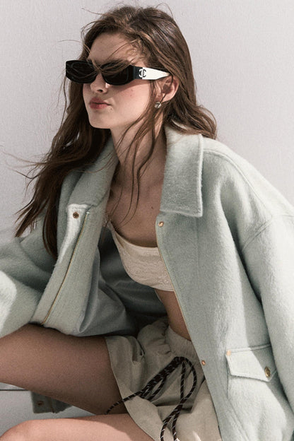 Basic Lace Paneled Stretch Suspender Satin Top