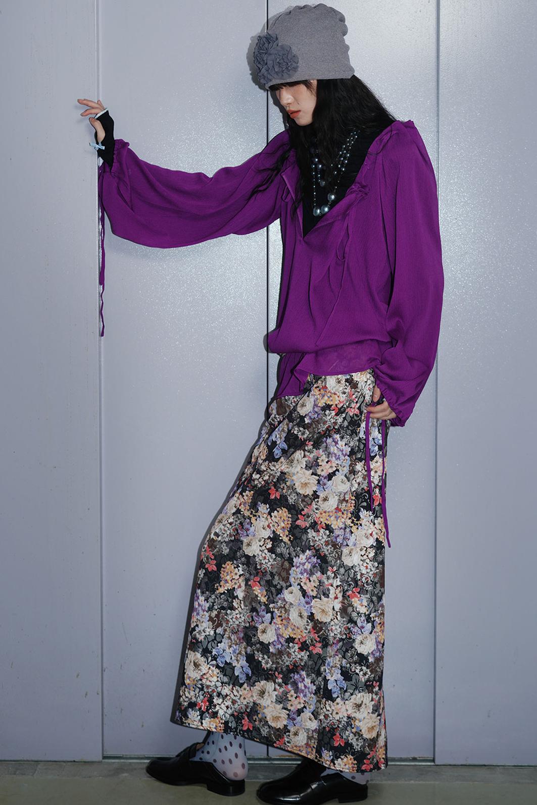 Sunscreen Lace-Up Shirt