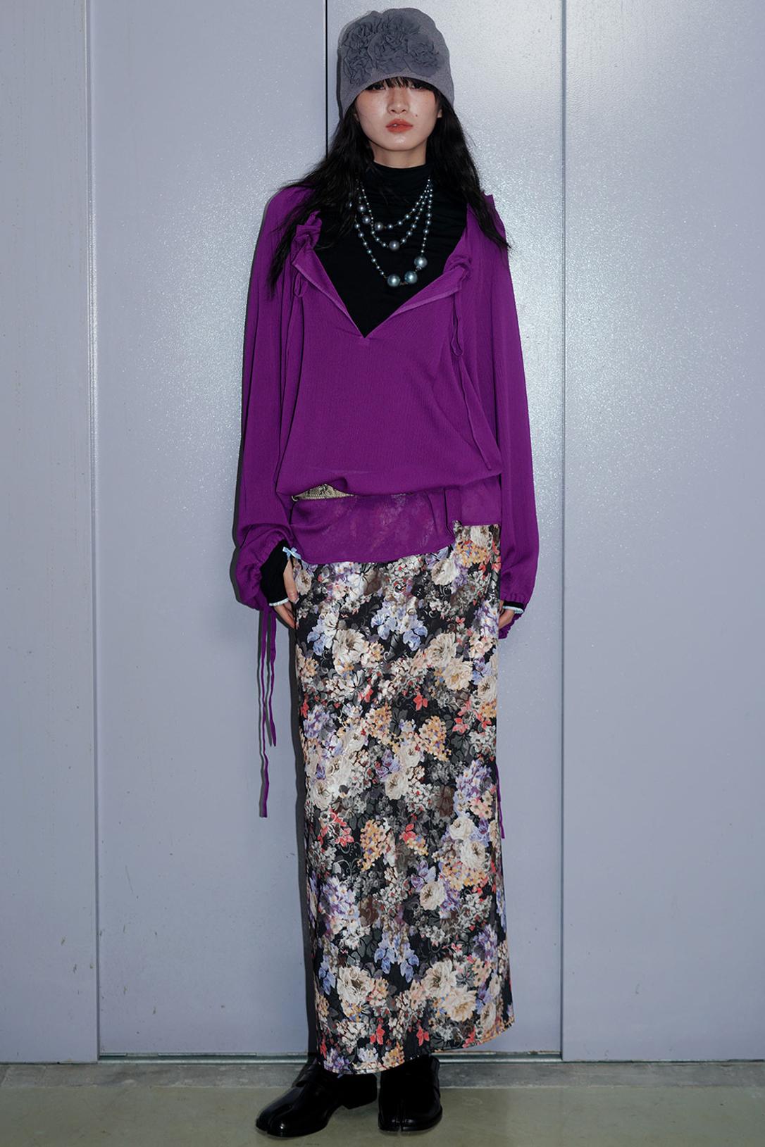 Sunscreen Lace-Up Shirt