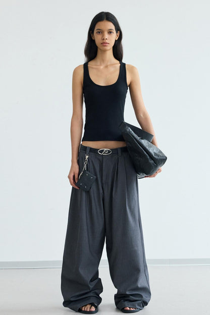 Vintage Draped Western Pants