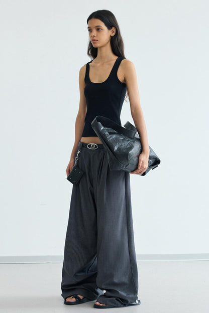 Vintage Draped Western Pants