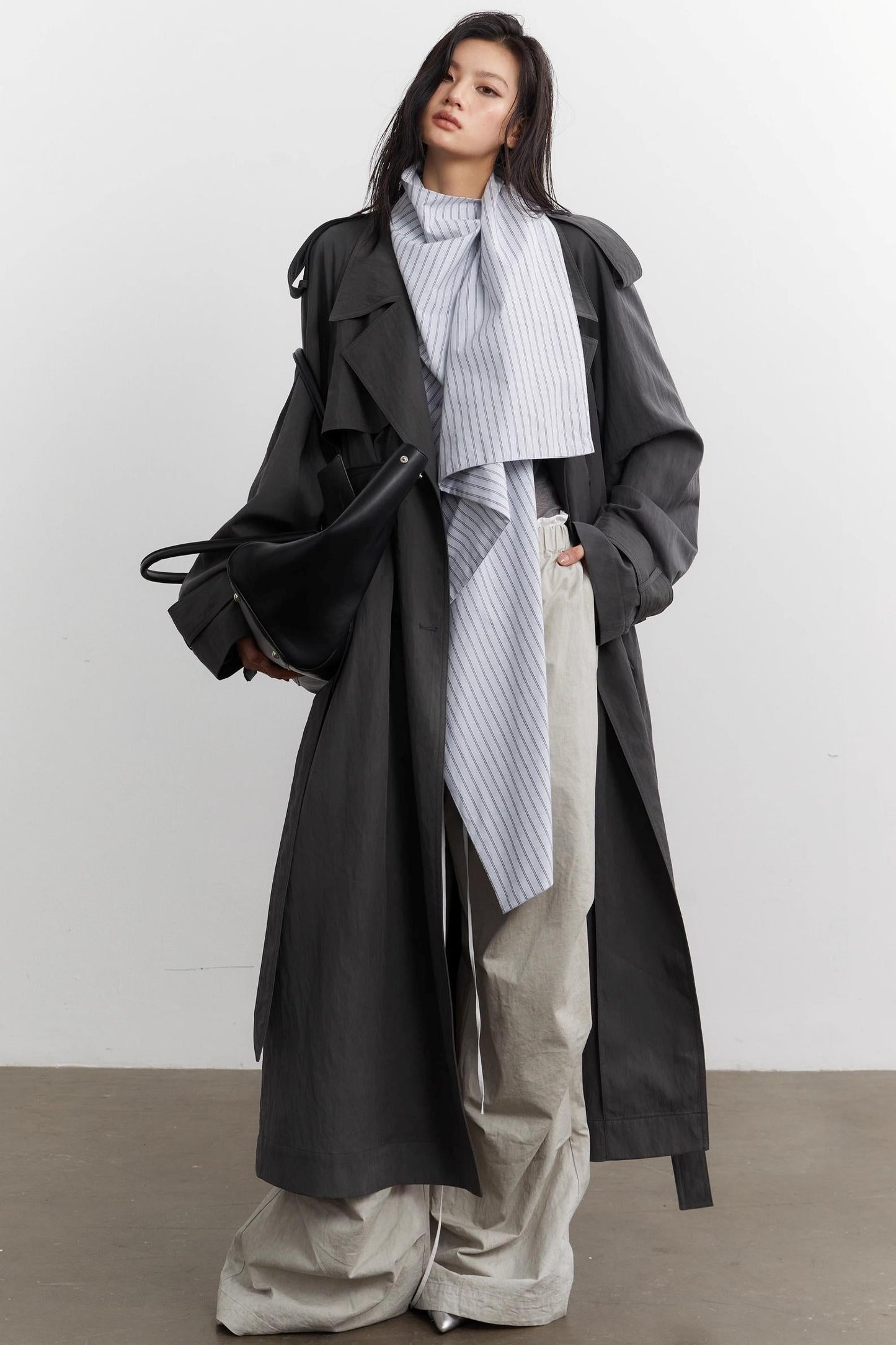 Urban Relaxed Long Trench Coat