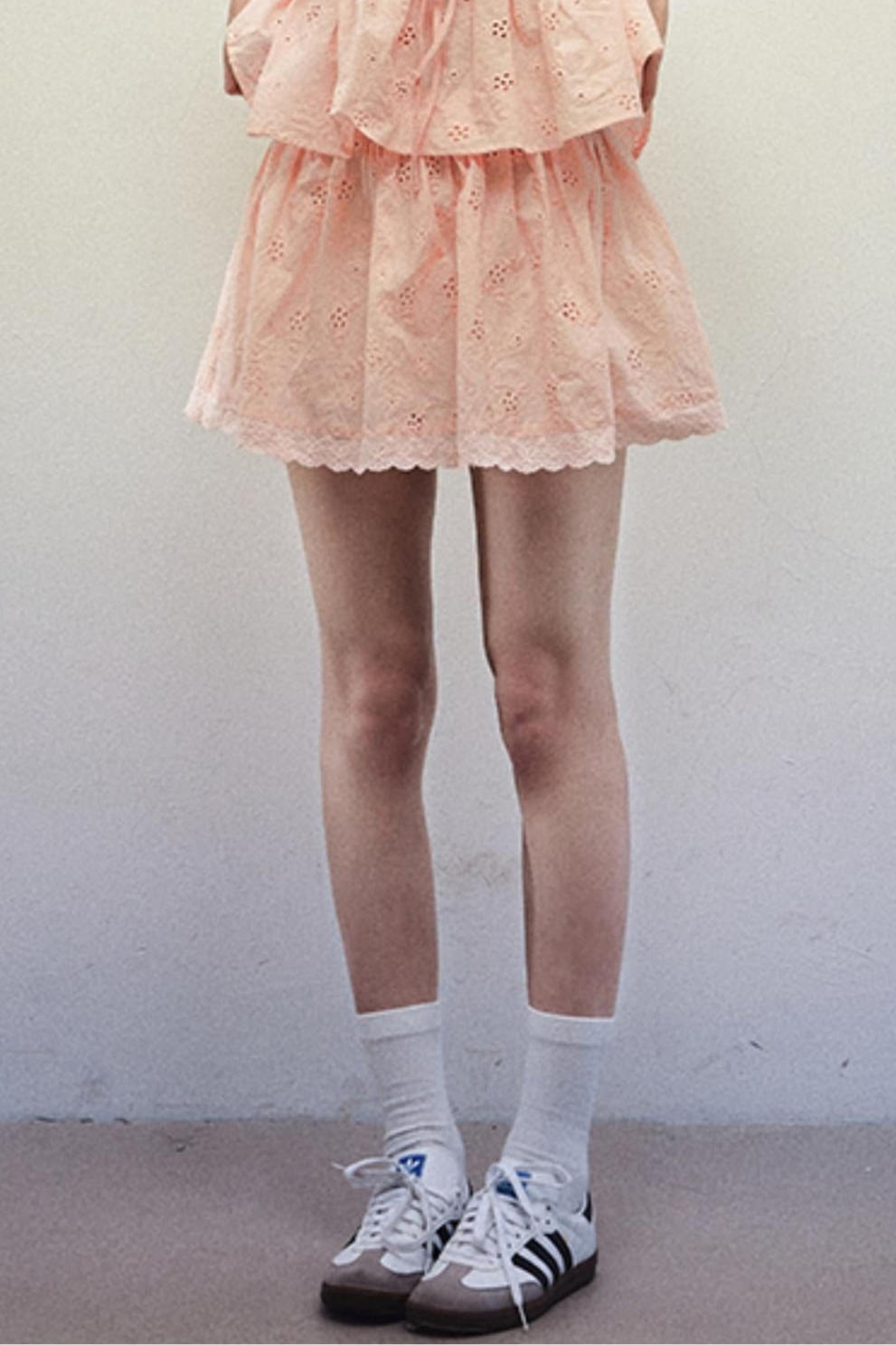 Summer Lace Top Skirt Set-Up