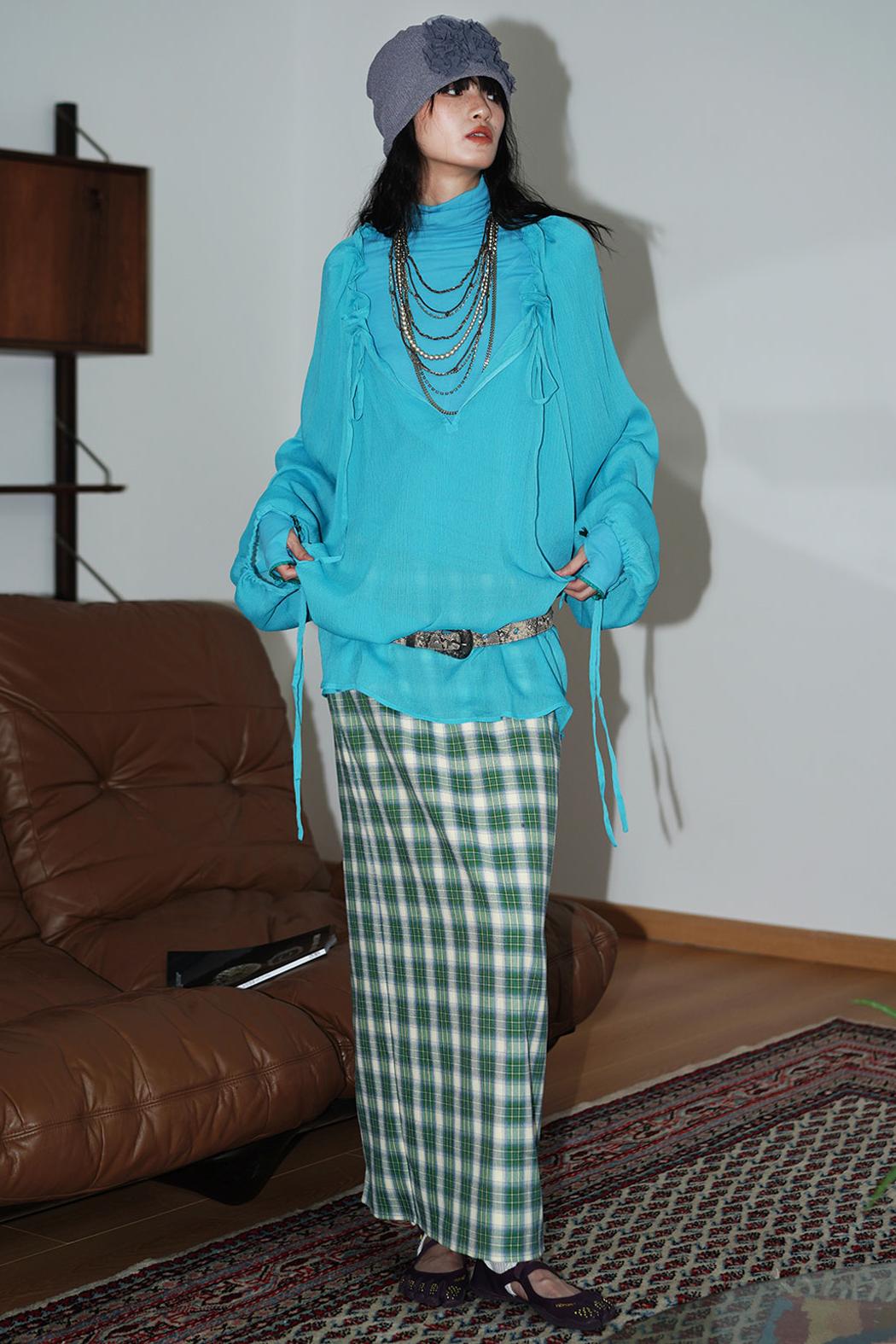 Sunscreen Lace-Up Shirt