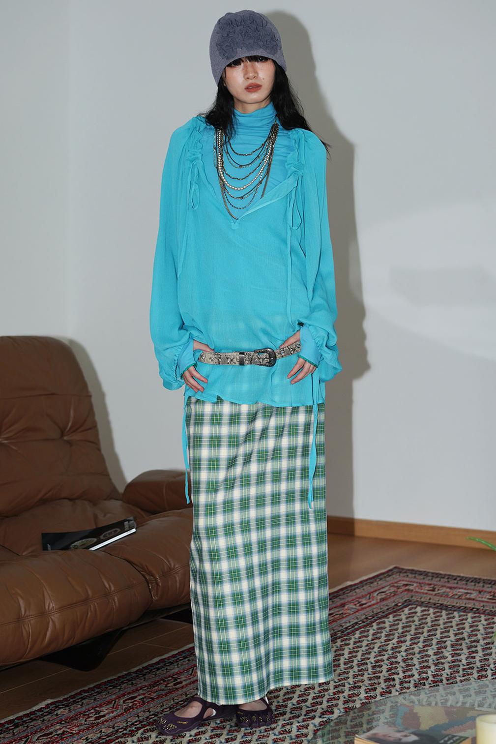 Sunscreen Lace-Up Shirt