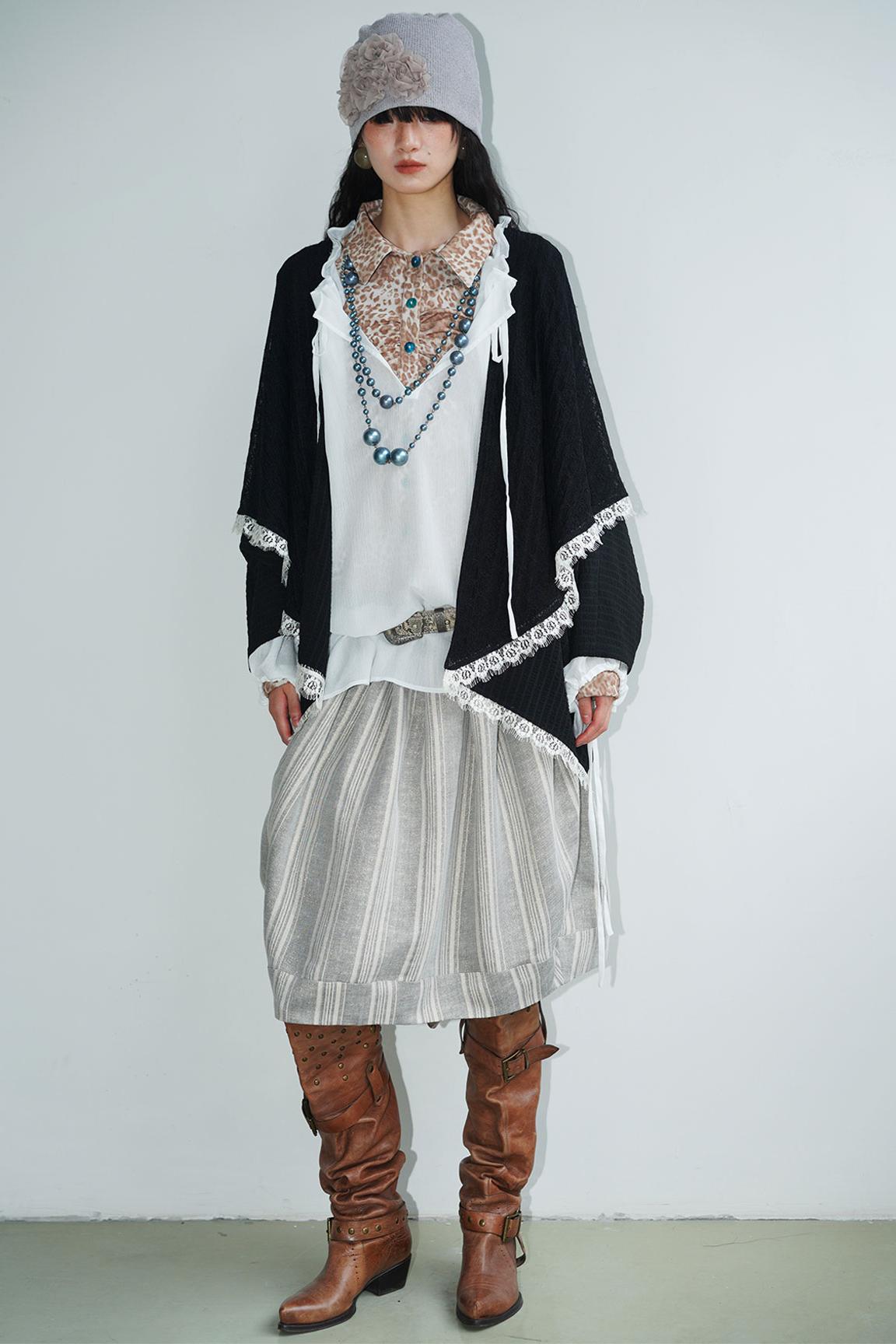 Sunscreen Lace-Up Shirt