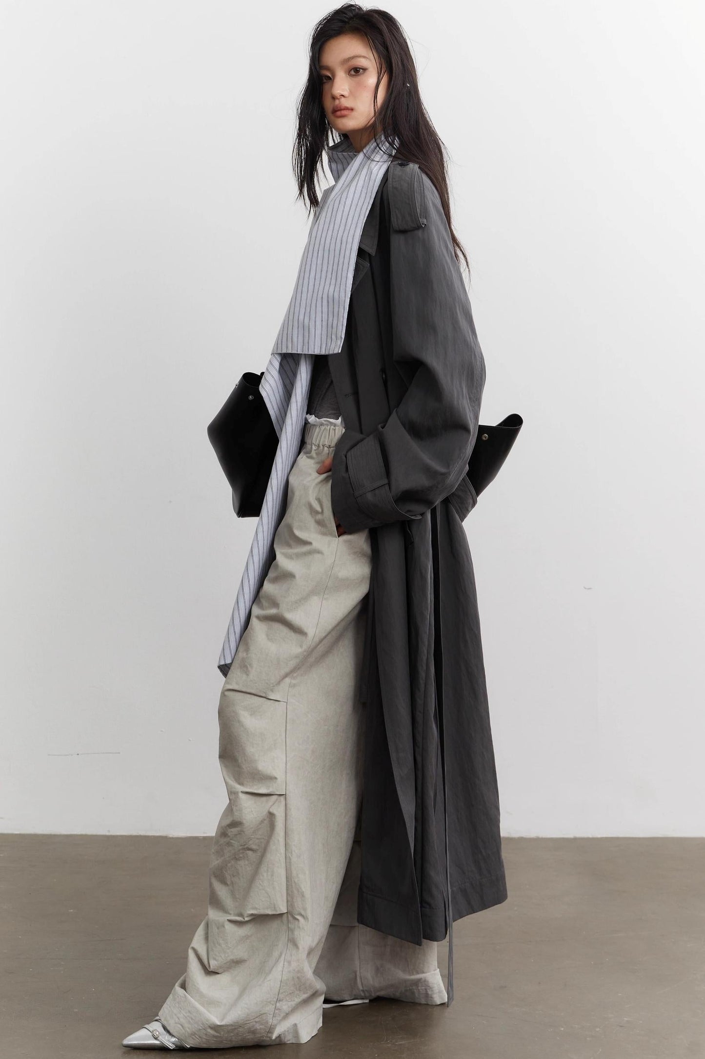 Urban Relaxed Long Trench Coat