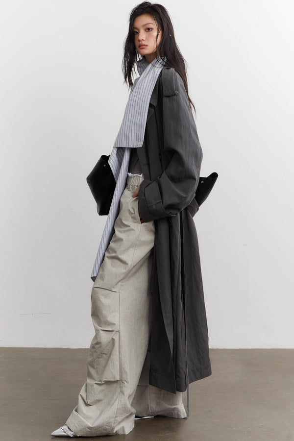 Urban Relaxed Long Trench Coat