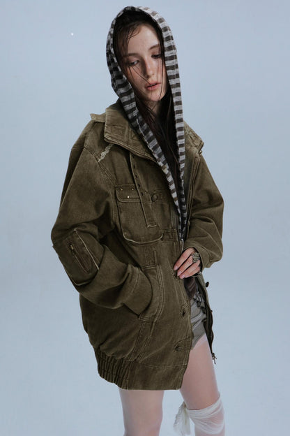 Cotton Quilted Workwear Jacket