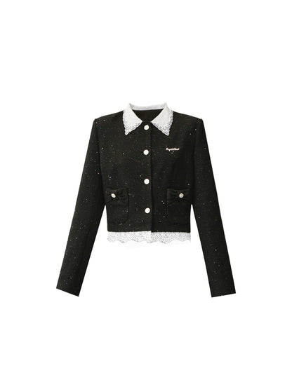 Baroque Fragrance Suit Top & Skirt Set-Up