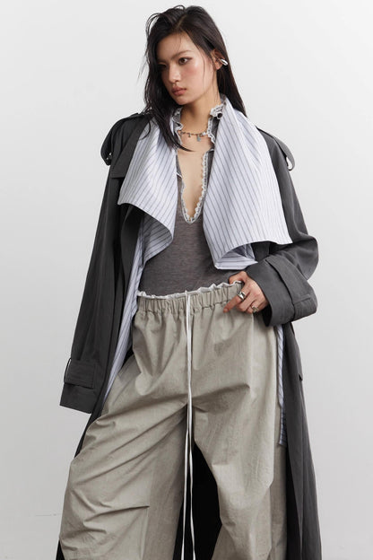 Urban Relaxed Long Trench Coat