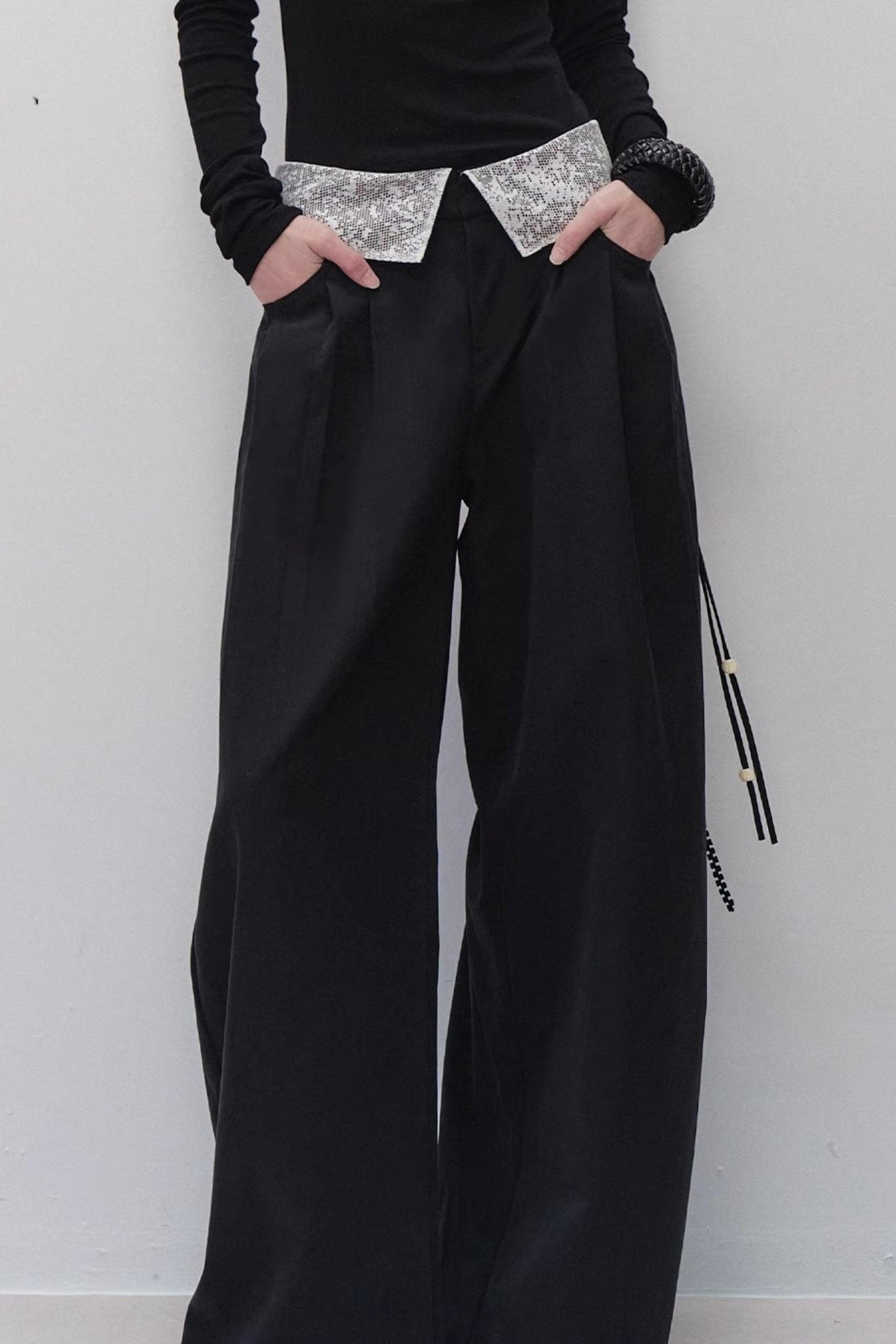 Dream Lace Wide-Leg Pants