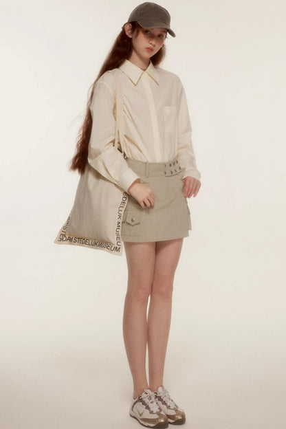 Smooth Hip Short Skirt