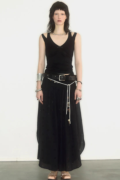 Breathable Double-Strap Racer Top