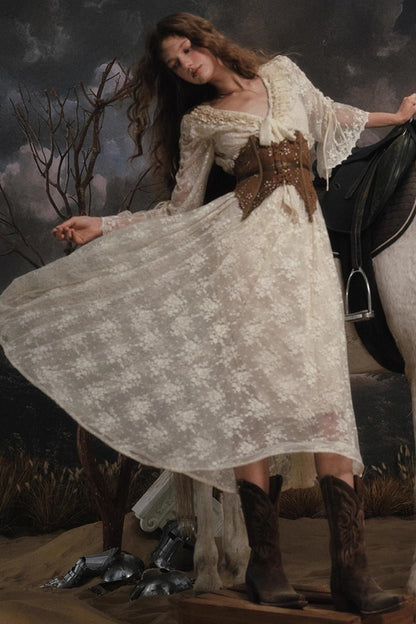 Princess Charming Lace Dress Set-Up