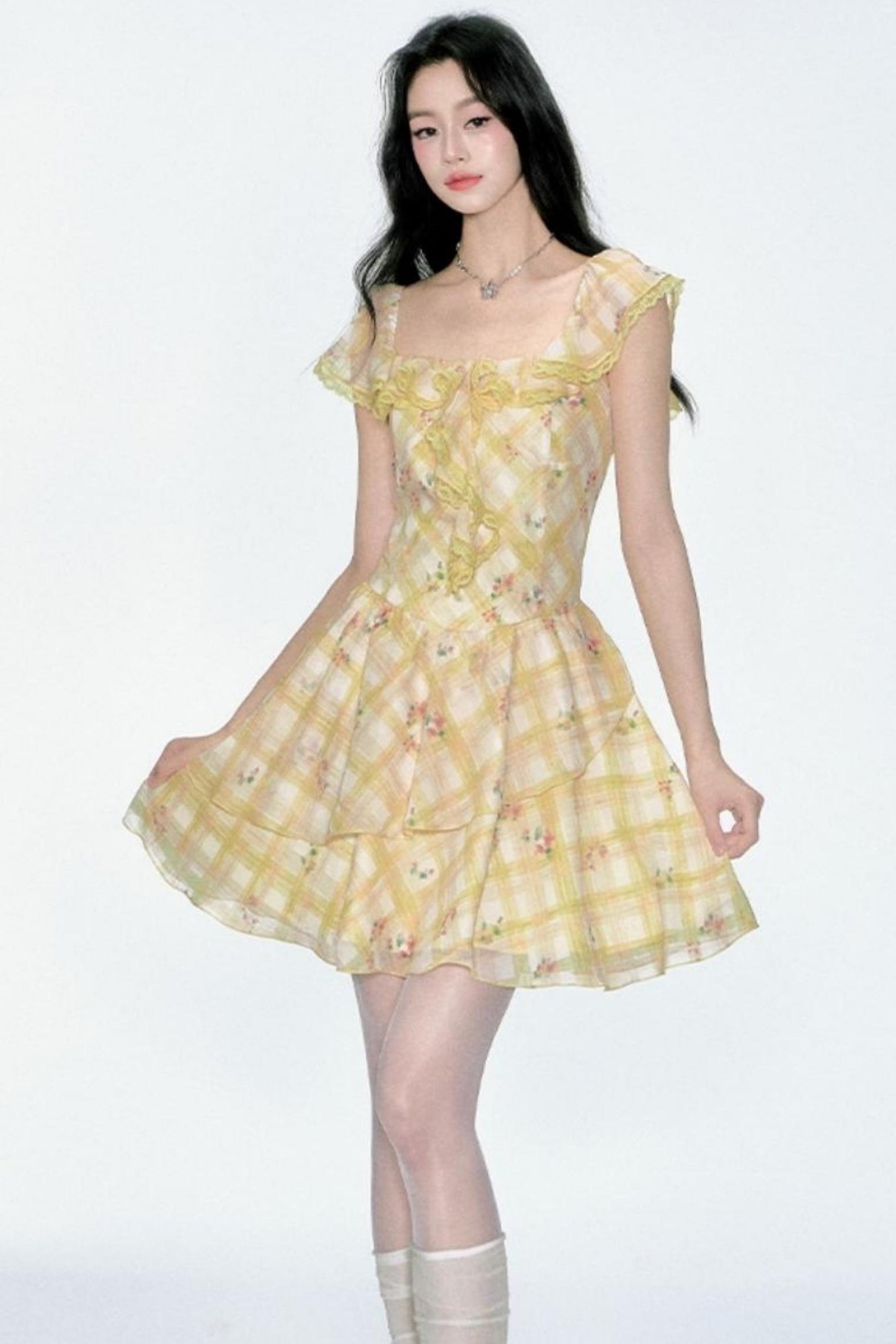 Romantic Ruffle Dress