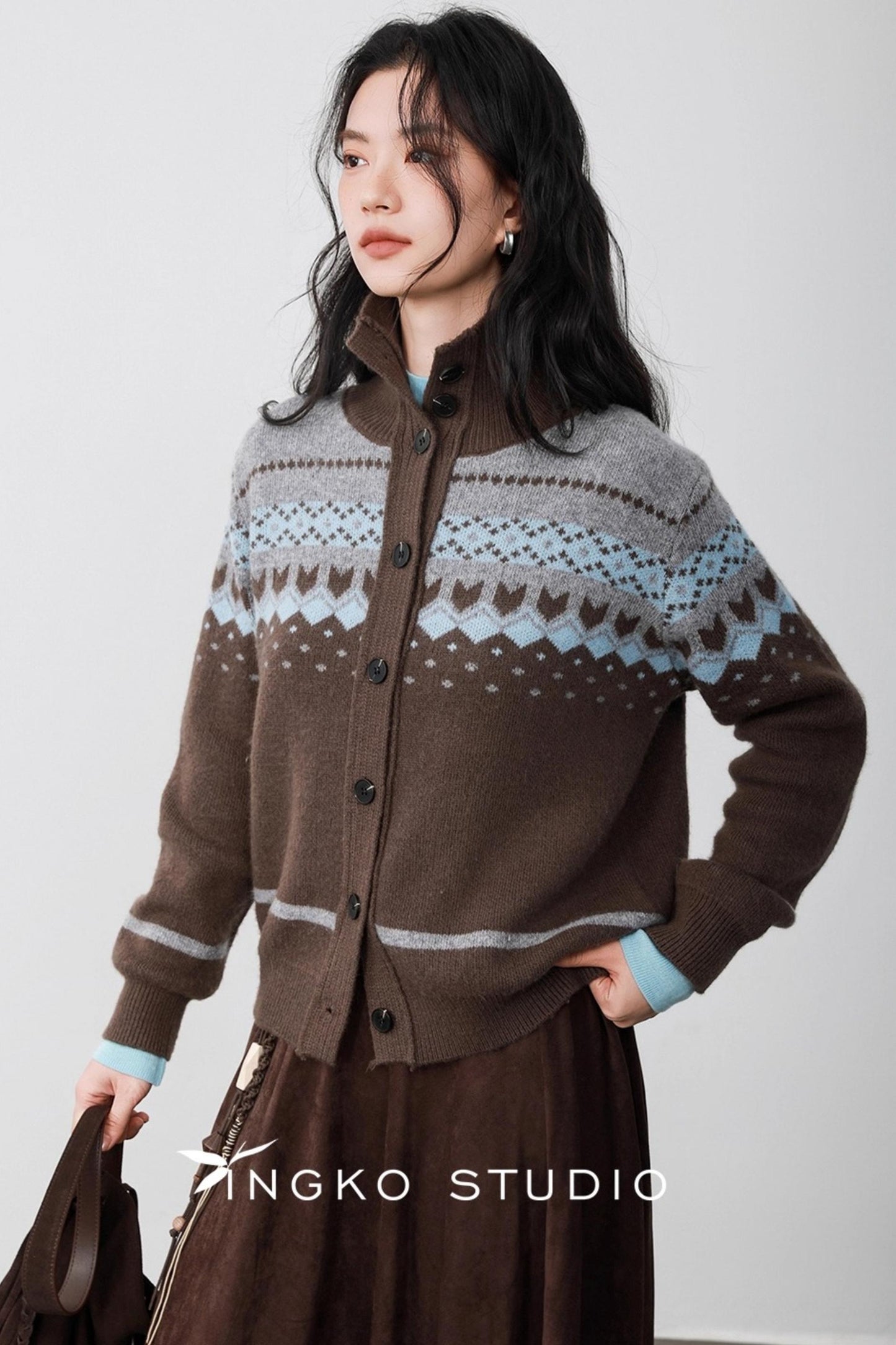 Sea Salt Fair Isle Cardigan