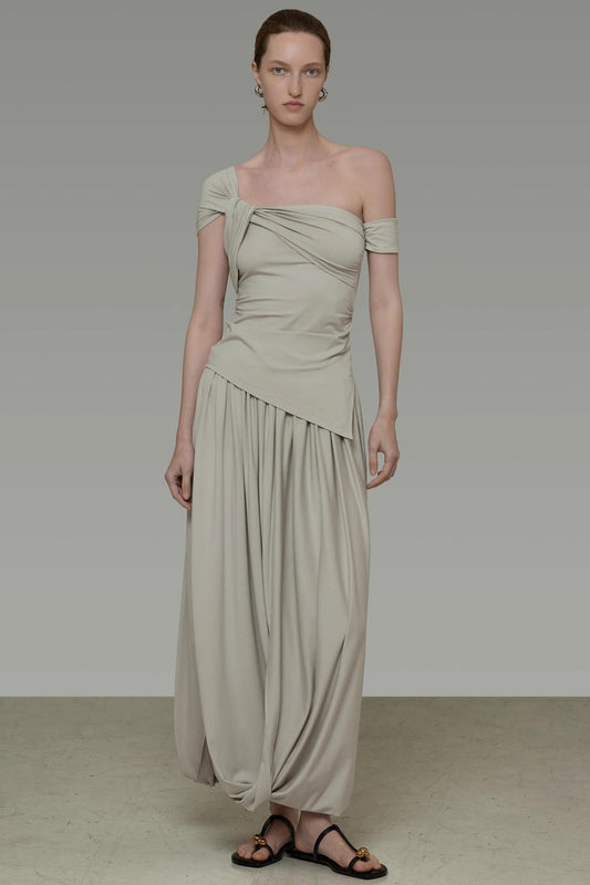 Chic Pleated Halter Set-Up