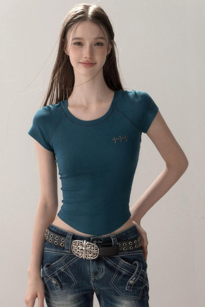 Versatile Slim Raglan T-Shirt