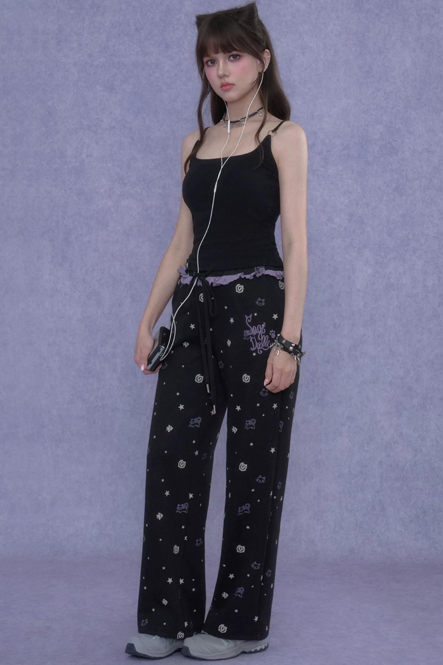 Dunkelherziges Camisole-Oberteil